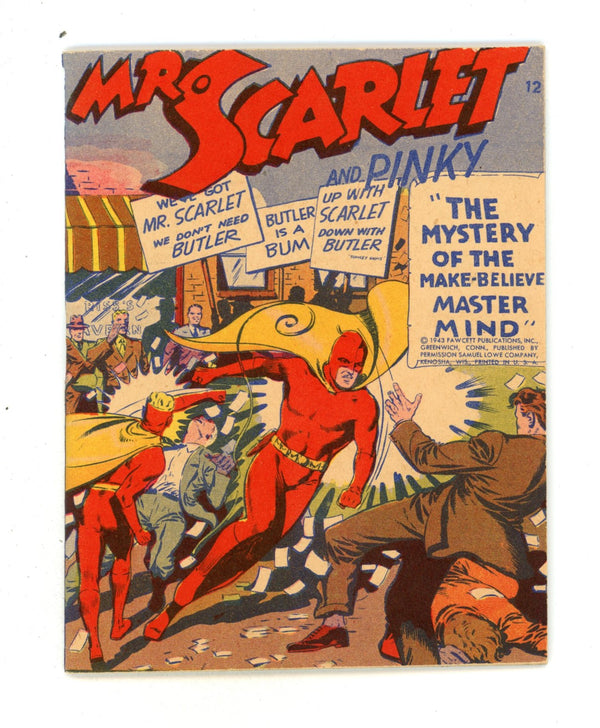Mr. Scarlet and Pinky [Mighty Midget Comic] 12 VF+ (8.5) (1943)