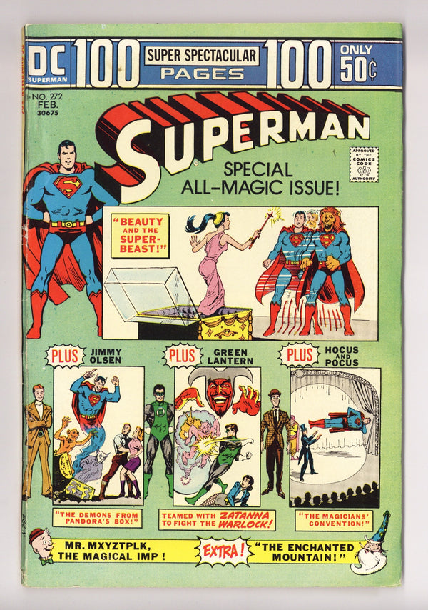 Superman Vol 1 272 FN+ (6.5) (1974)