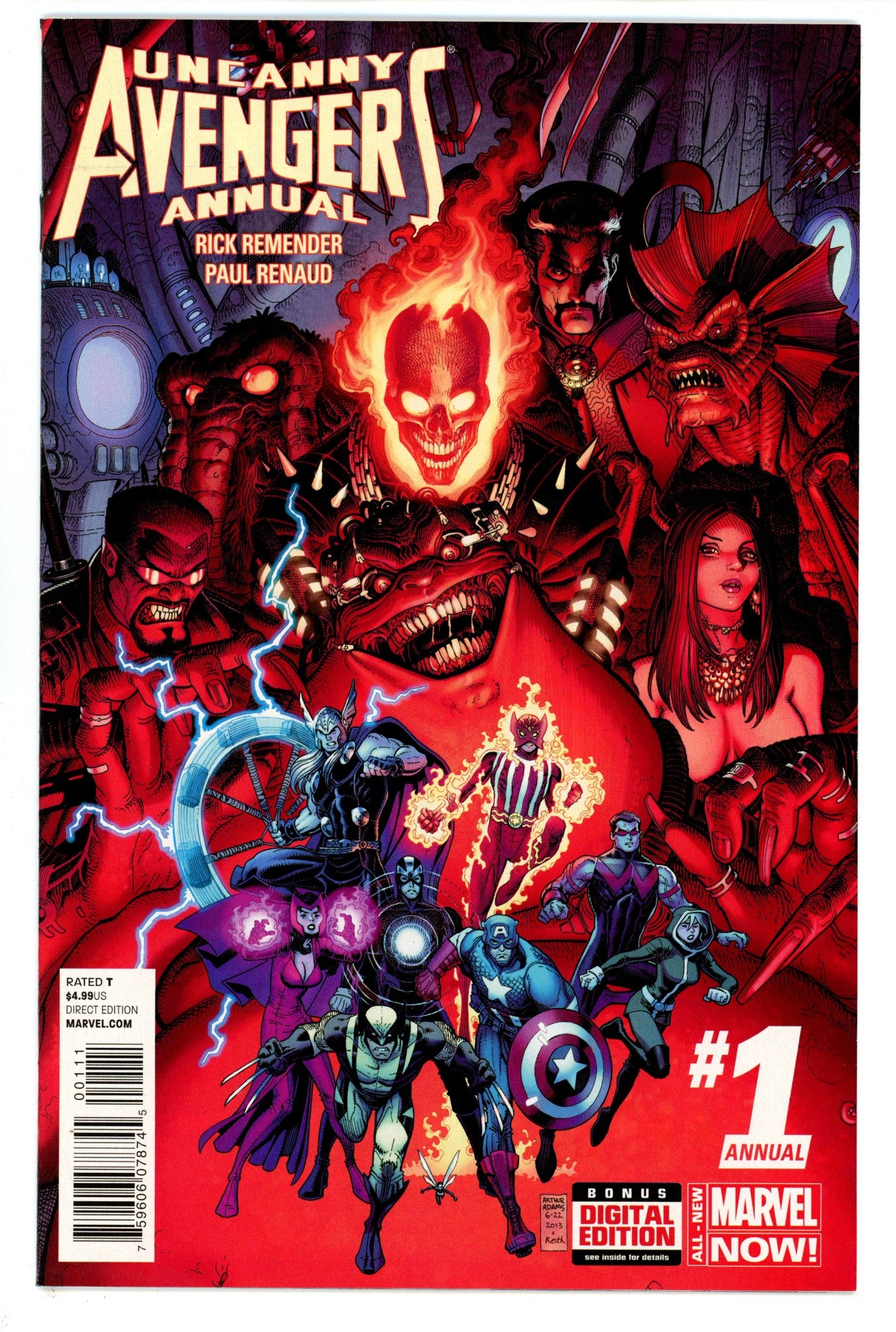 Uncanny Avengers Annual Vol 1 1 High Grade (2014) 