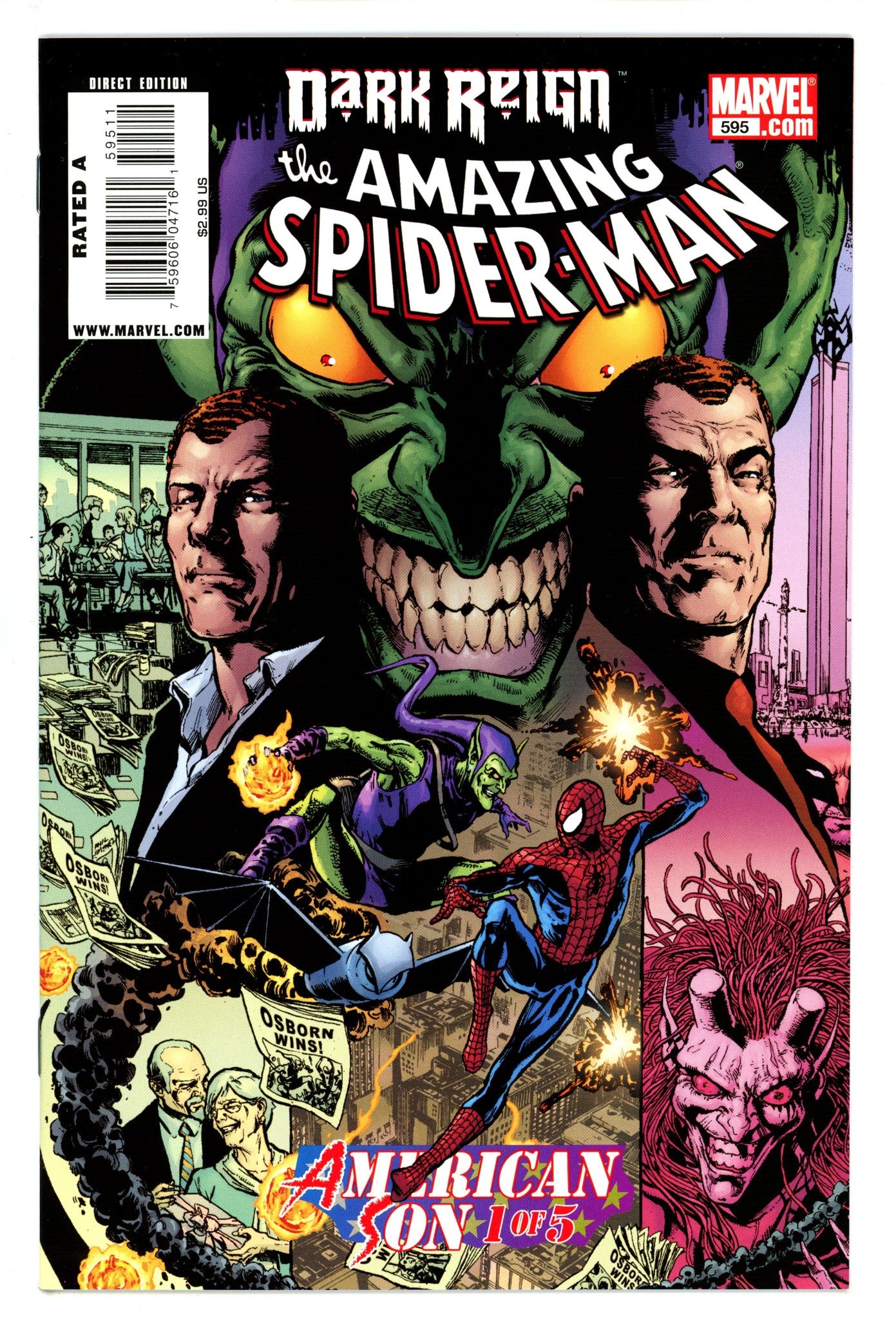 The Amazing Spider-Man Vol 2 595 High Grade (2009) 