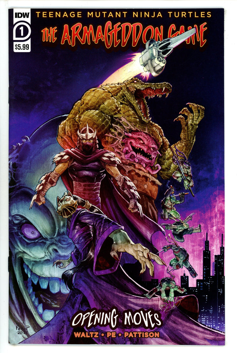 Teenage Mutant Ninja Turtles Armageddon Game Opening Moves 1 (2022)