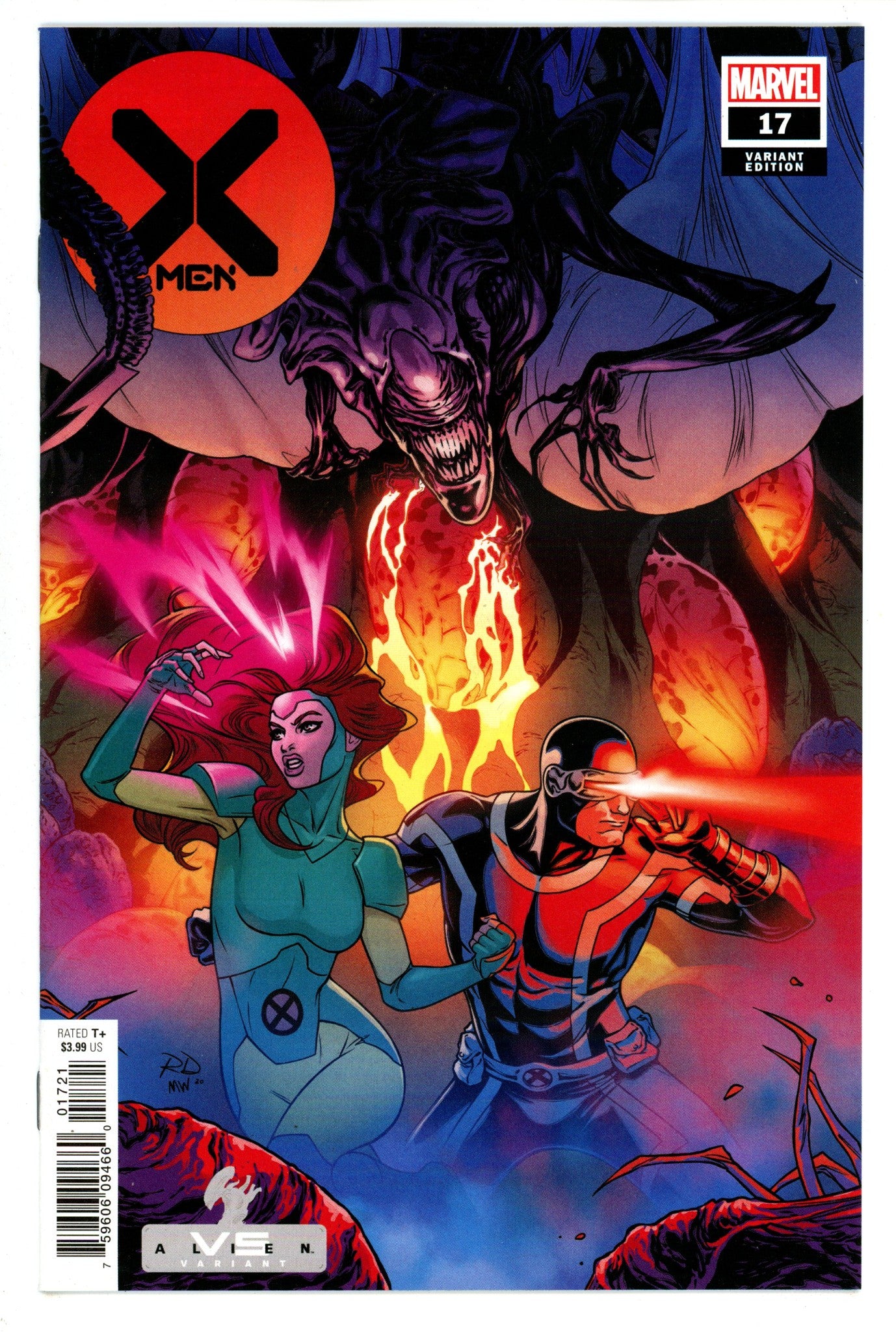 X-Men Vol 4 17 High Grade (2021) Dauterman Variant 