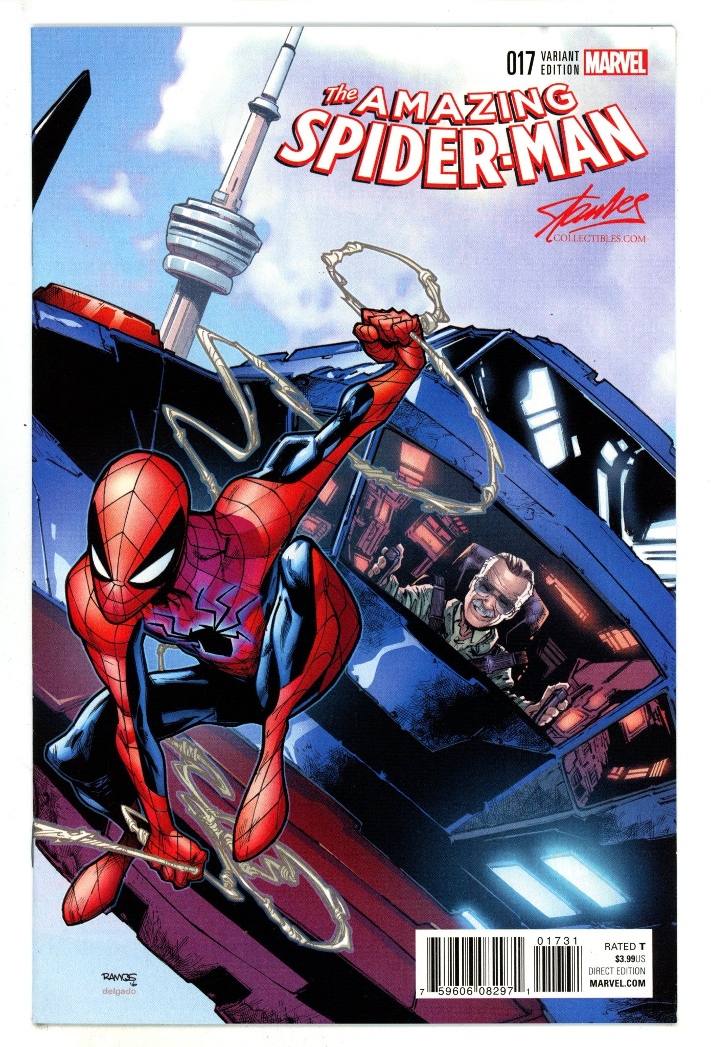 Amazing Spider-Man Vol 4 17 VF- (7.5) (2016) Ramos Exclusive Variant 