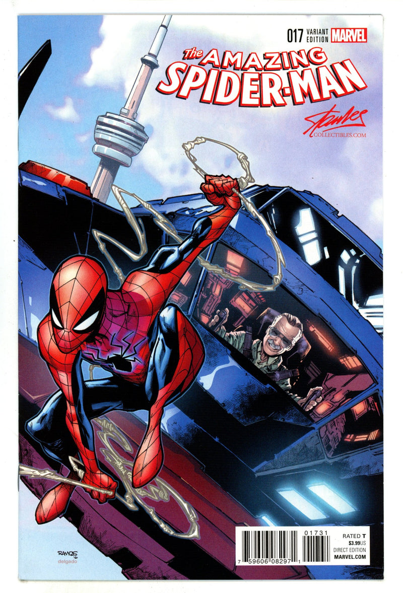 Amazing Spider-Man Vol 4 17 VF- (7.5) (2016) Ramos Exclusive Variant 