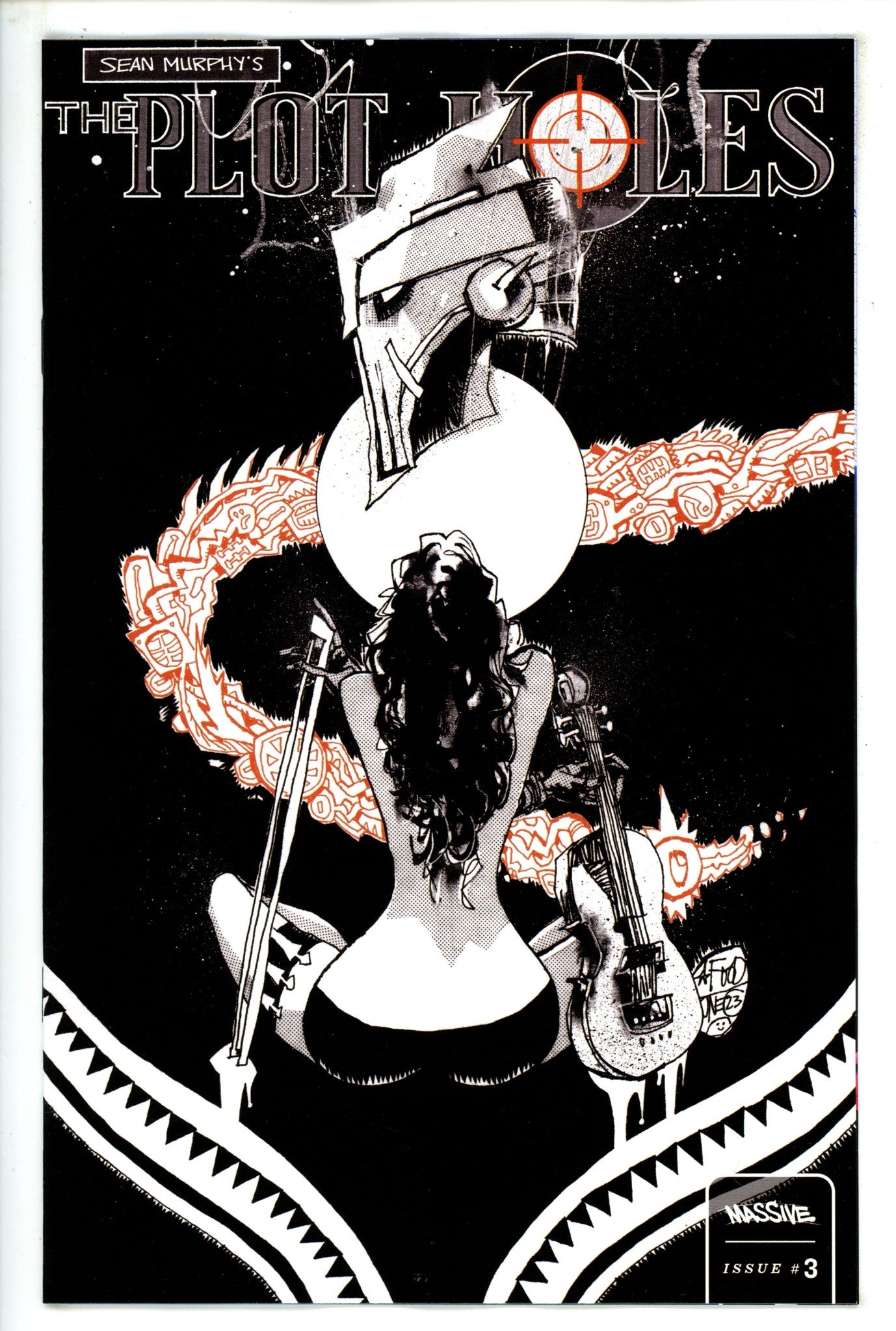 Plot Holes 3 Mahfood B&W Incentive Variant NM- (2023)