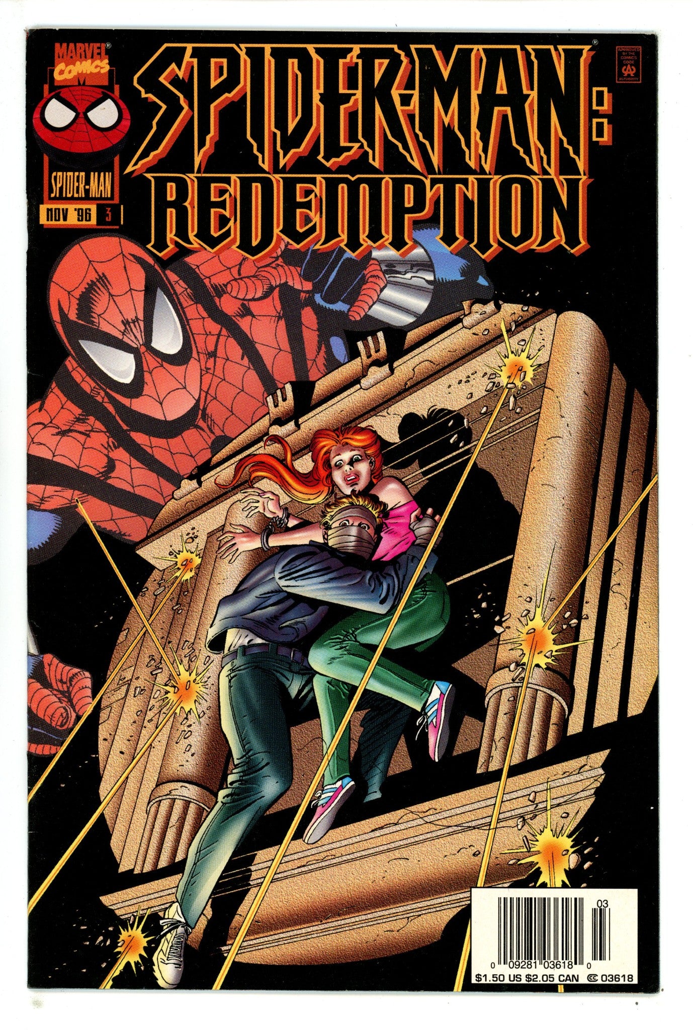 Spider-Man: Redemption 3 Mid Grade (1996) Newsstand 