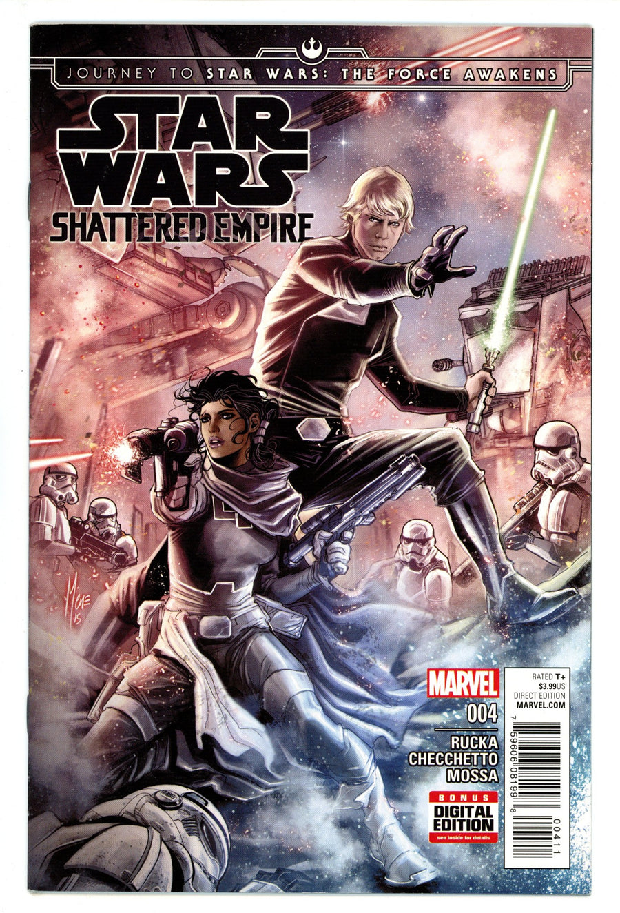 Journey to Star Wars: The Force Awakens - Shattered Empire 4 Mid Grade (2015) 