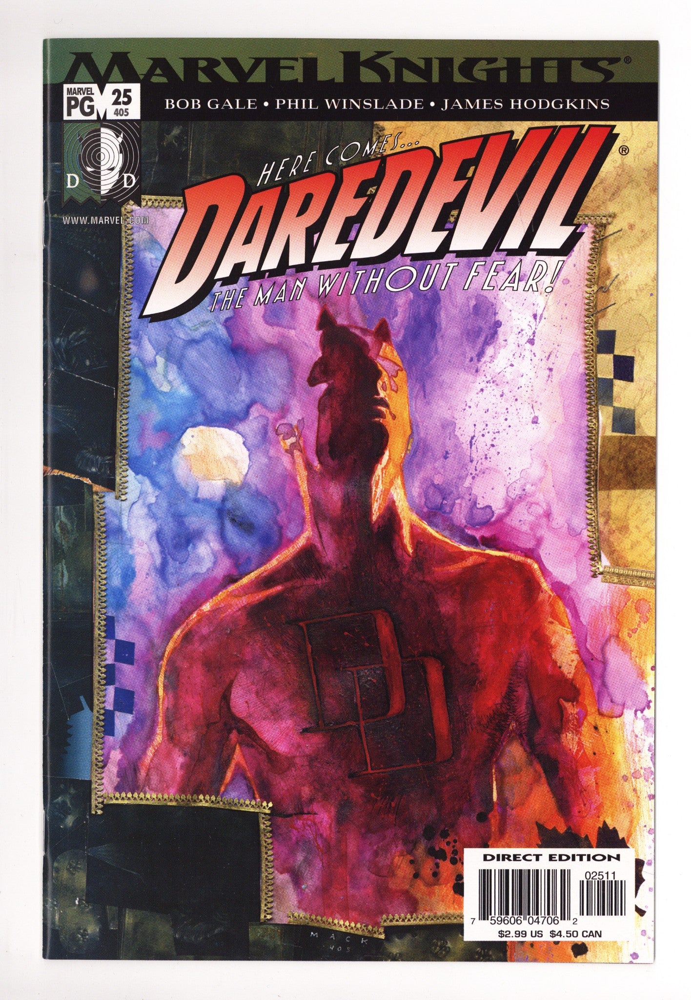 Daredevil Vol 2 25 (405) High Grade (2001) 