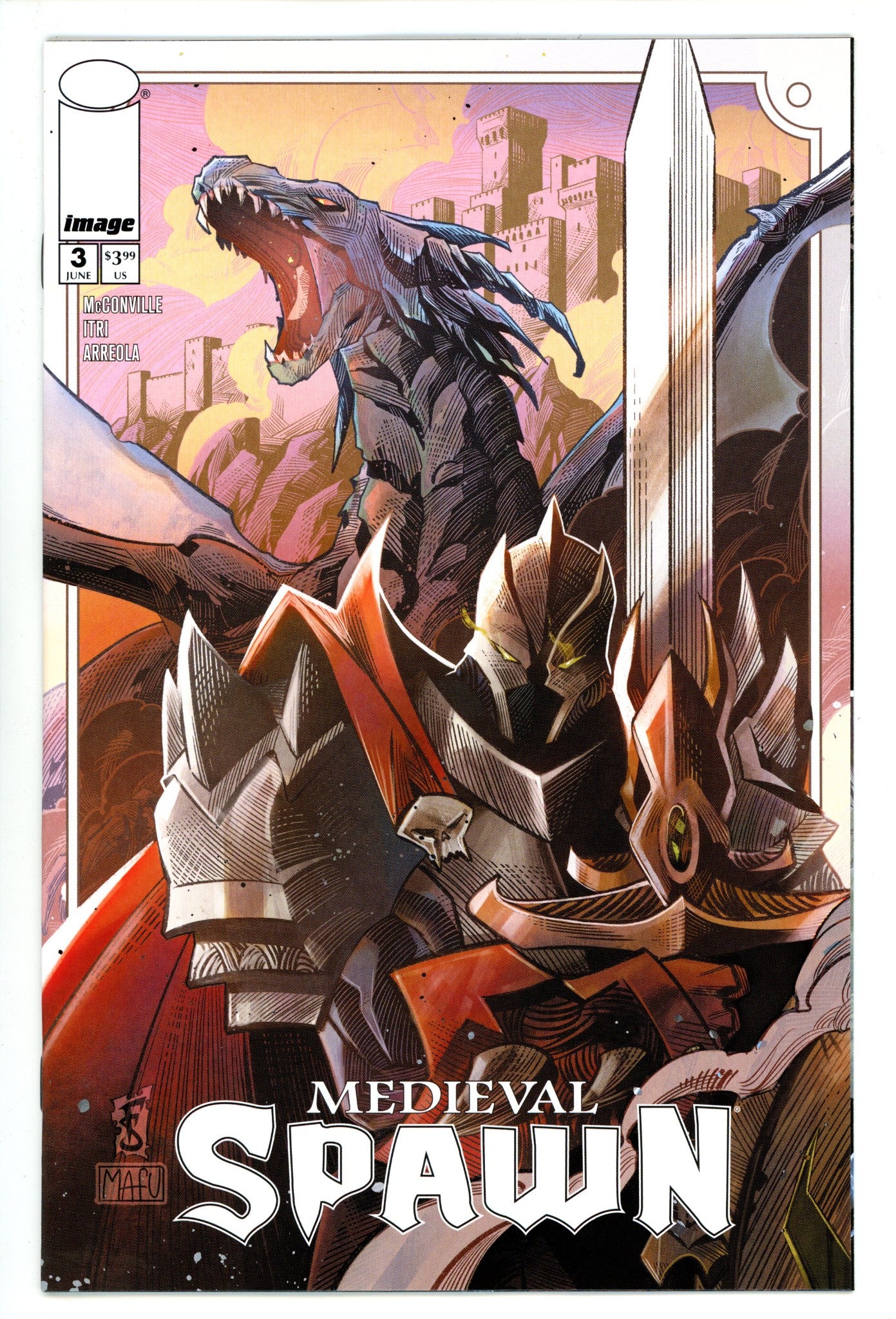 Medieval Spawn  3 Sabbatini  Variant   (2025)