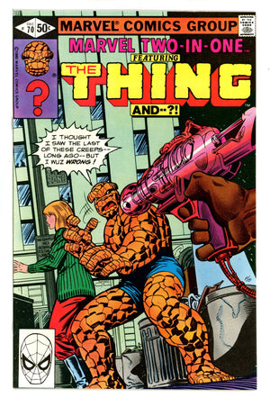 Marvel Two-in-One Vol 1 70 High Grade (1980)