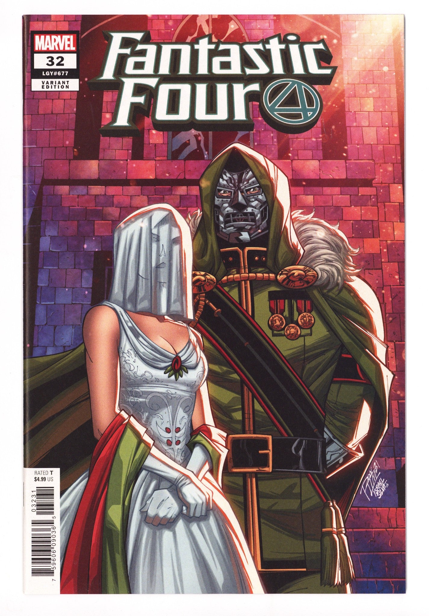 Fantastic Four Vol 6 32 (677) High Grade (2021) Lim Variant 