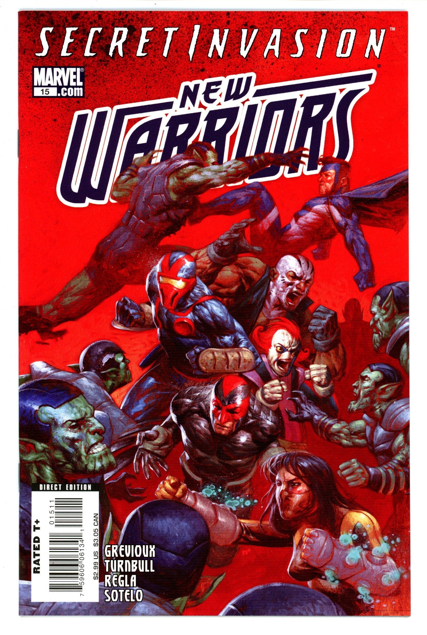 New Warriors Vol 4 15 High Grade (2008) 