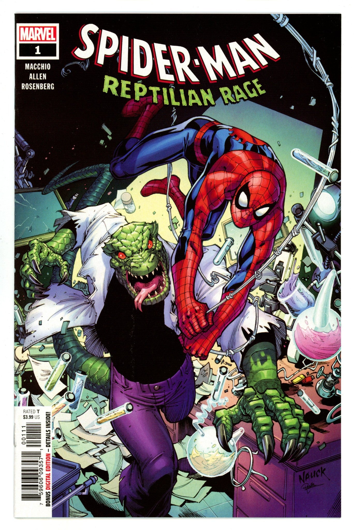 Spider-Man: Reptilian Rage  1  High Grade  (2019)  