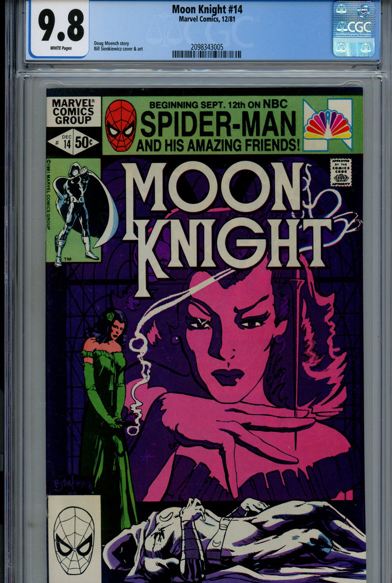 Moon Knight Vol 1 14 CGC 9.8 (NM/M) (1981) 