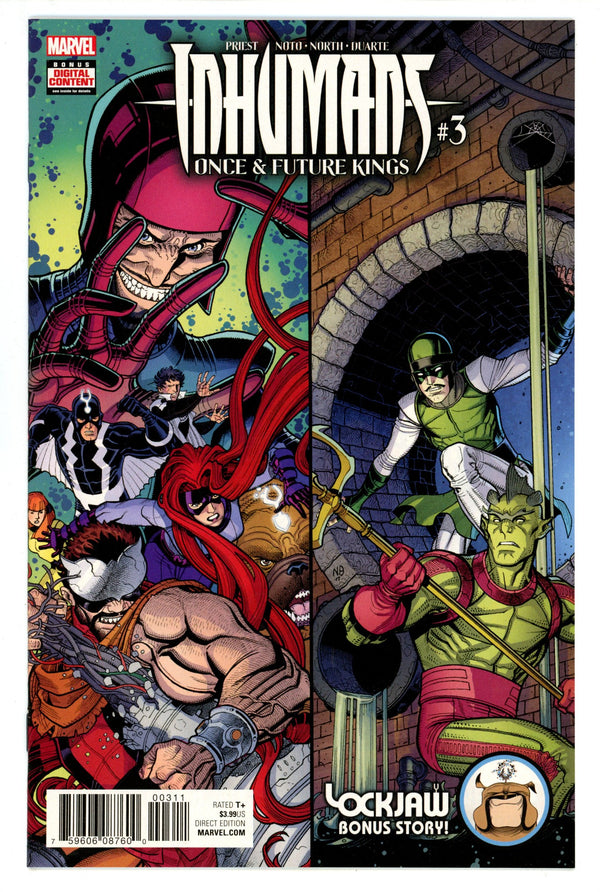 Inhumans: Once and Future Kings 3 High Grade (2017)