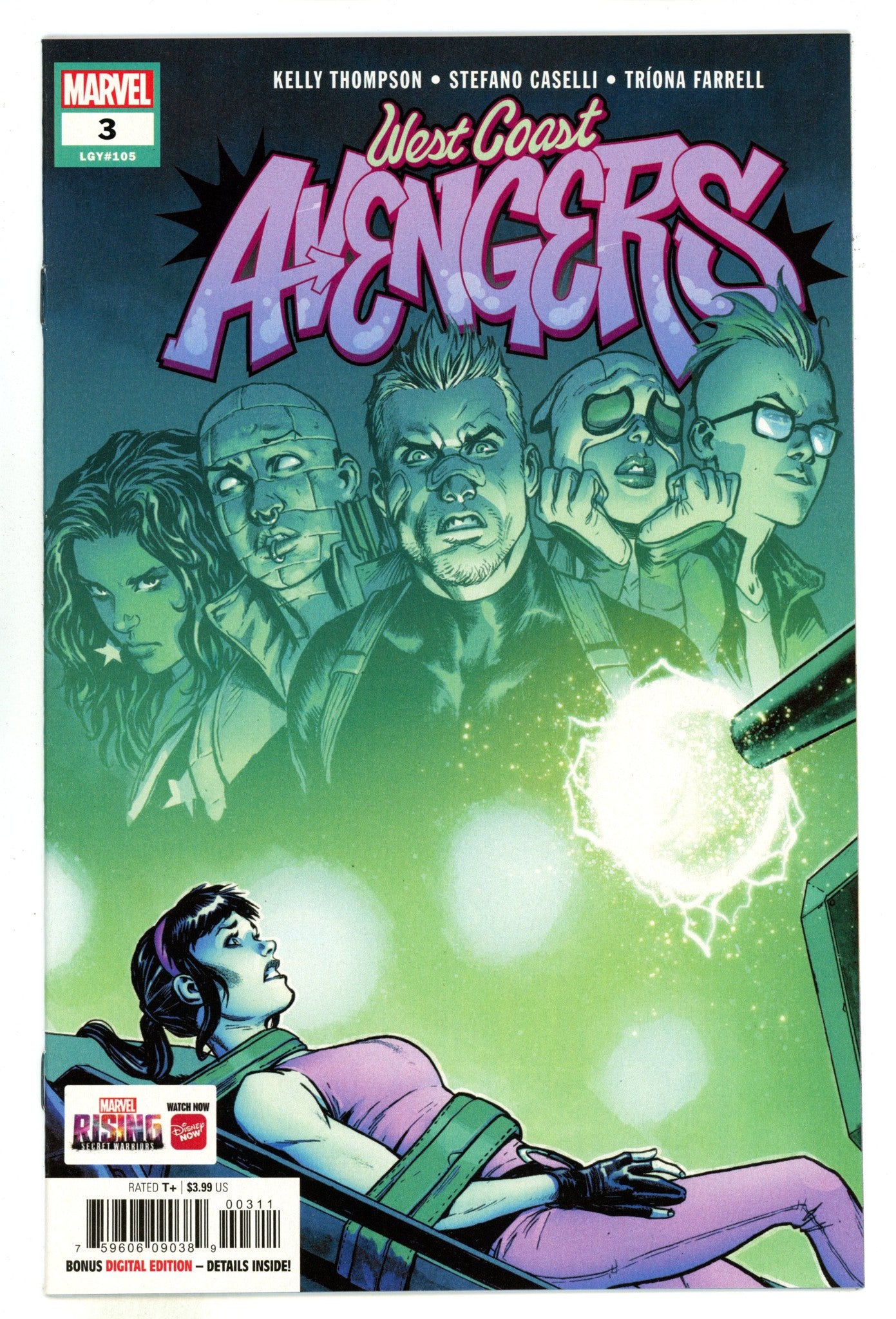 West Coast Avengers Vol 3 3 (105) High Grade (2018) 