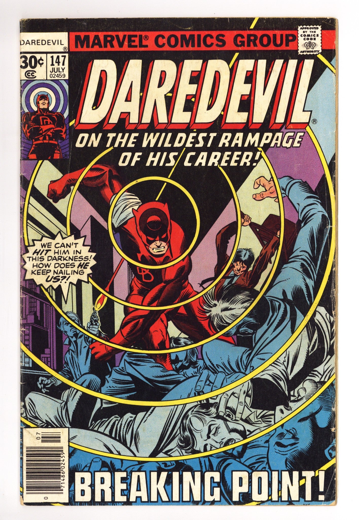 Daredevil Vol 1 147 Very Low Grade (1977) 