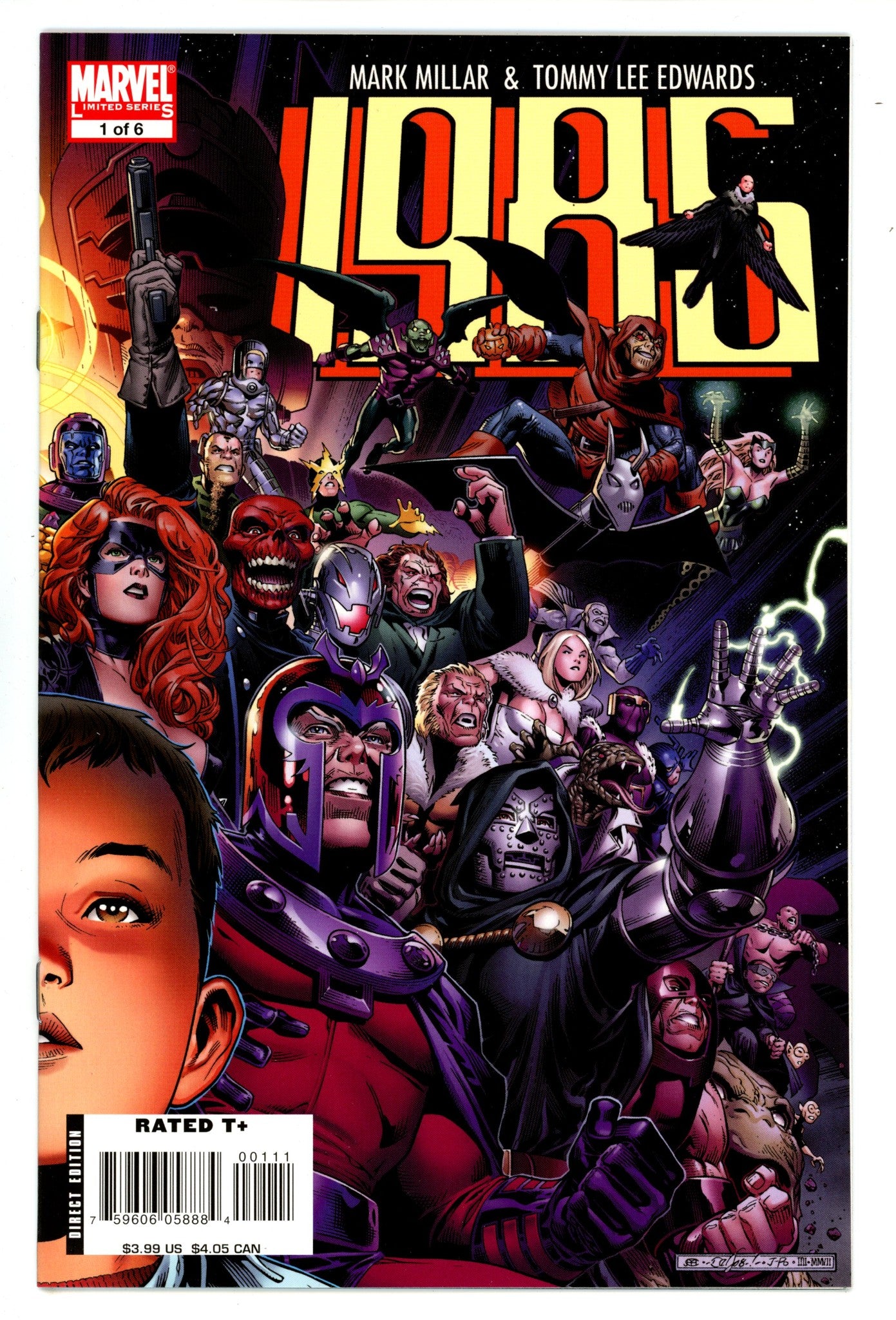 Marvel 1985 1 High Grade (2008) Villains Variant 