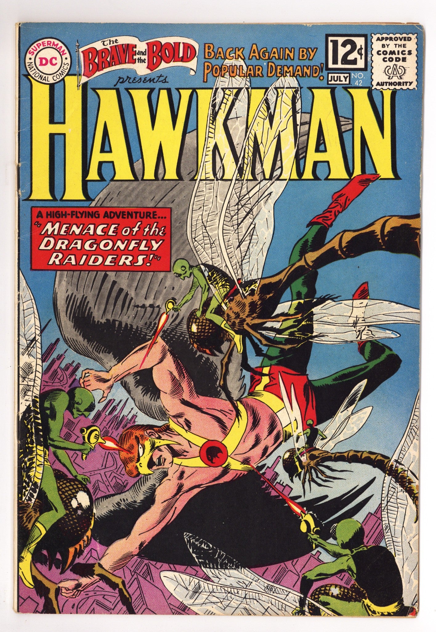 The Brave and the Bold Vol 1 42 FN- (5.5) (1962) 