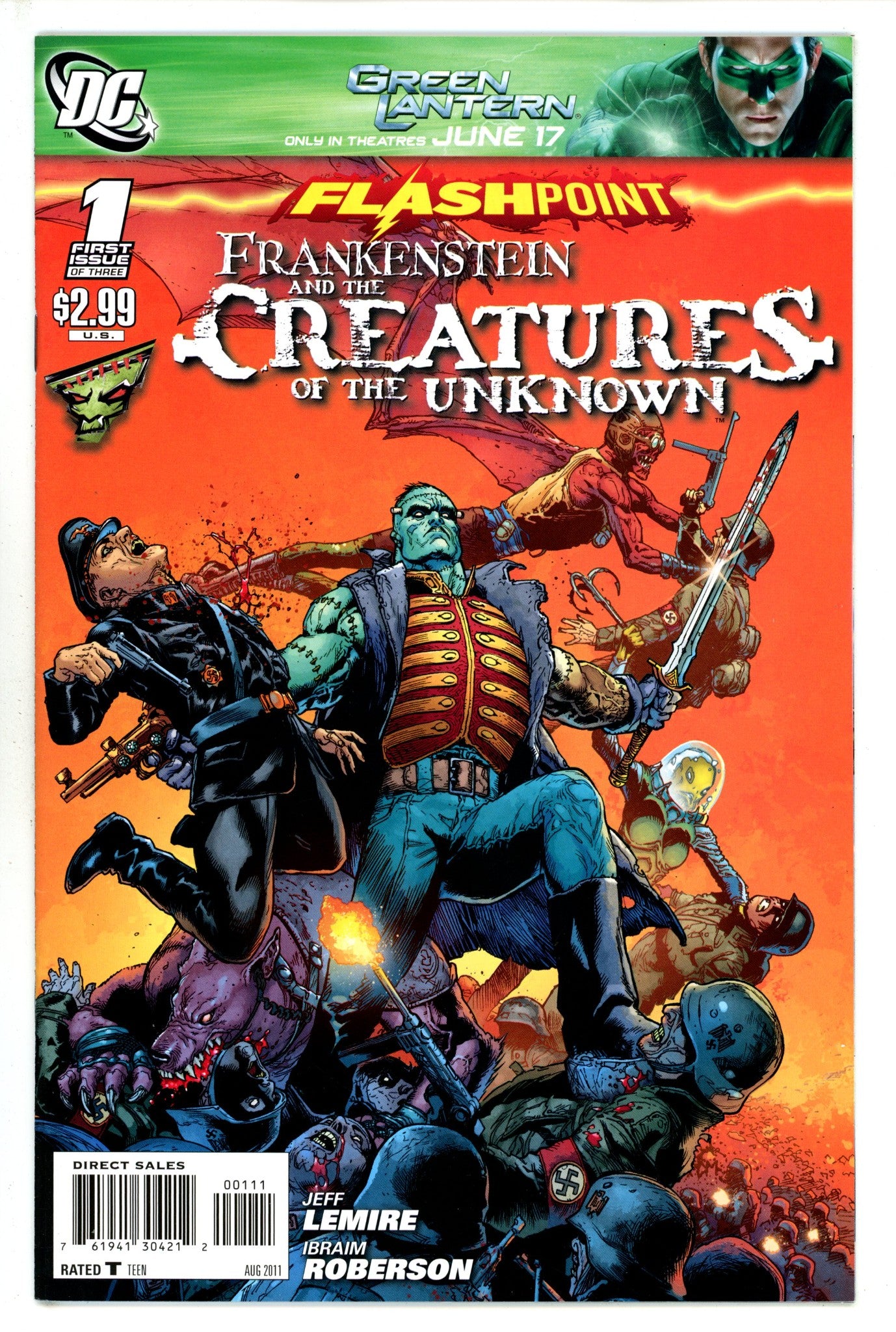 Flashpoint: Frankenstein & the Creatures of the Unknown 1 (2011)