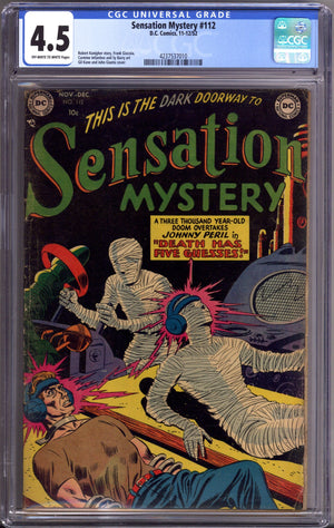 Sensation Mystery 112 CGC 4.5 (VG+) (1952)