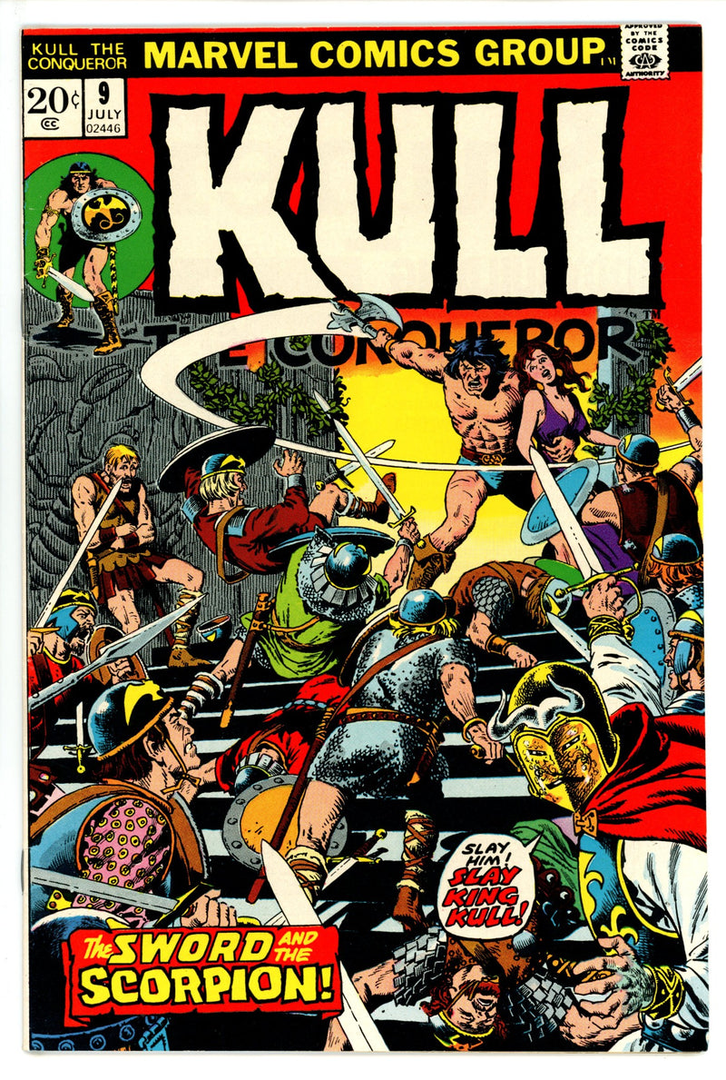 Kull the Conqueror Vol 1 9 VF/NM (1973)