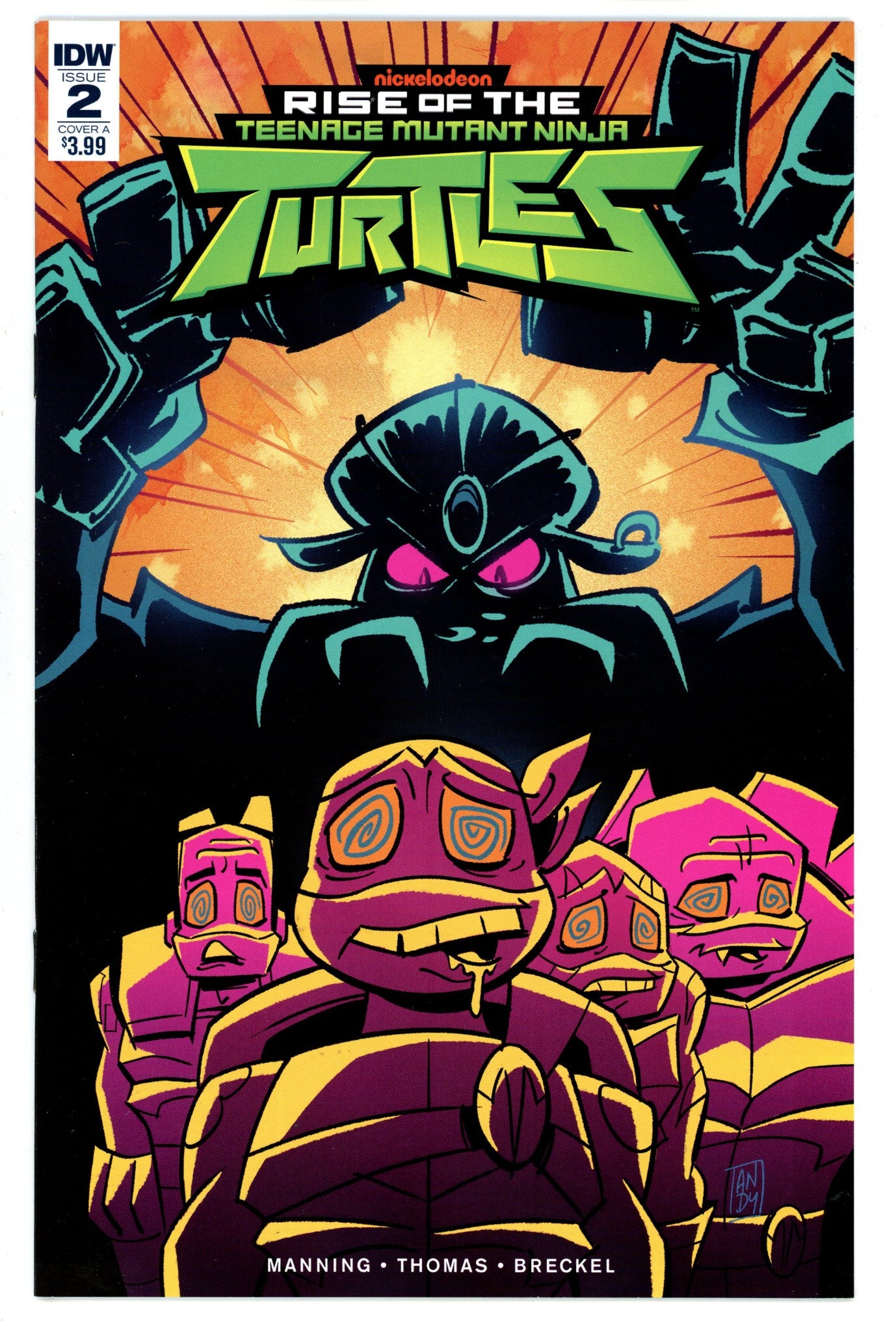 Rise of the Teenage Mutant Ninja Turtles 2 High Grade (2019) 