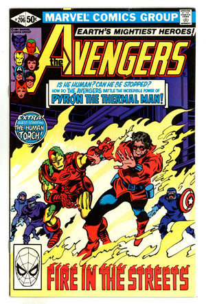The Avengers Vol 1 206 Mid Grade (1981)