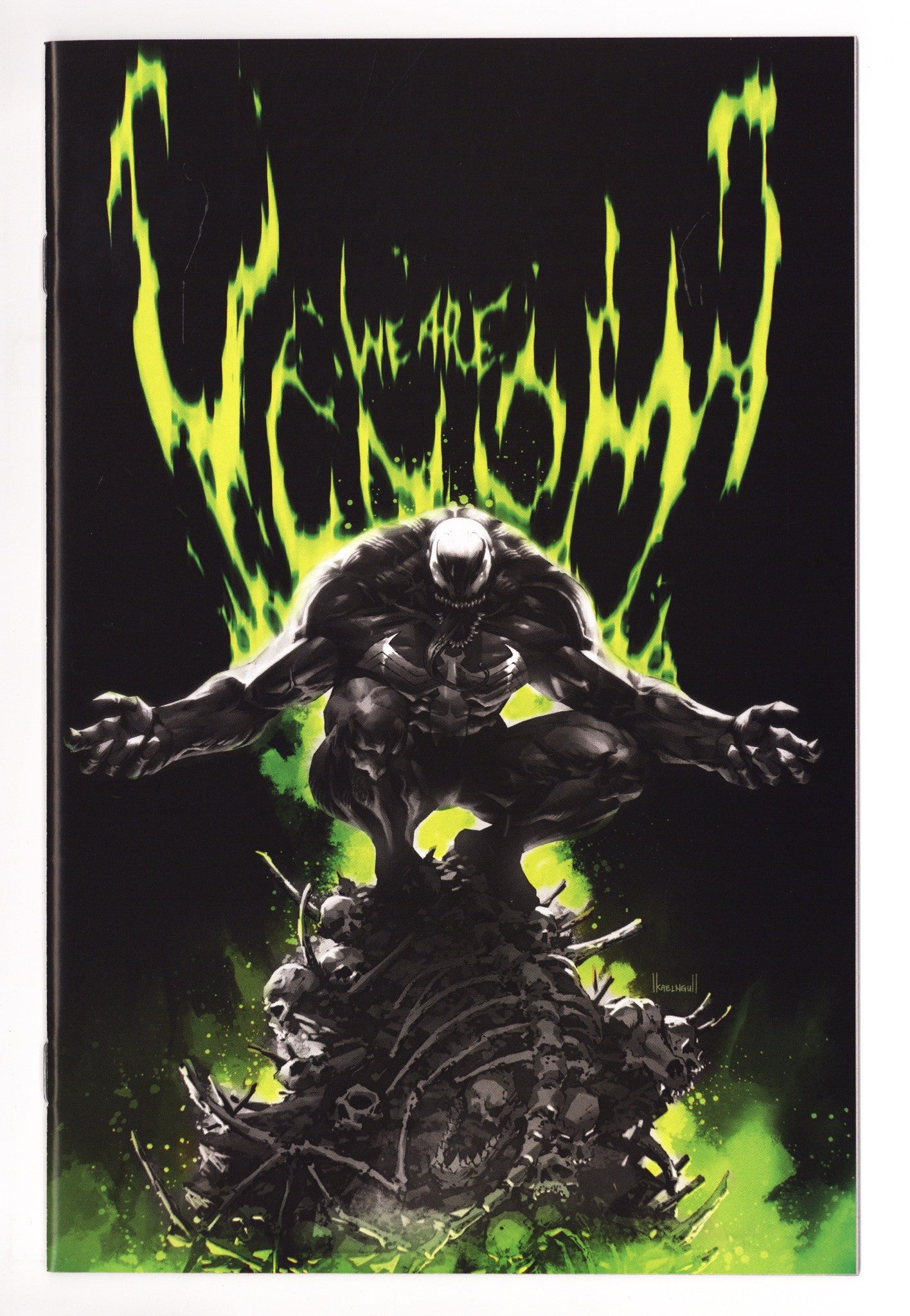 Venom Vol 4 30 (195) NM (9.4) (2021) Ngu B&W Virgin Exclusive Variant 
