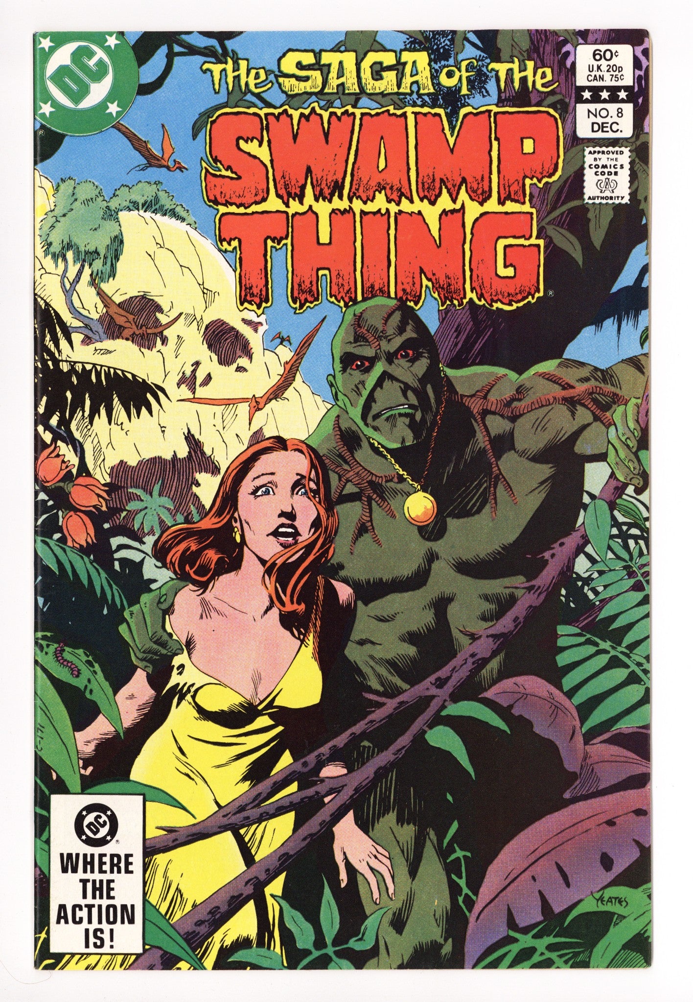 The Saga of Swamp Thing Vol 2 8 Mid Grade (1982) 