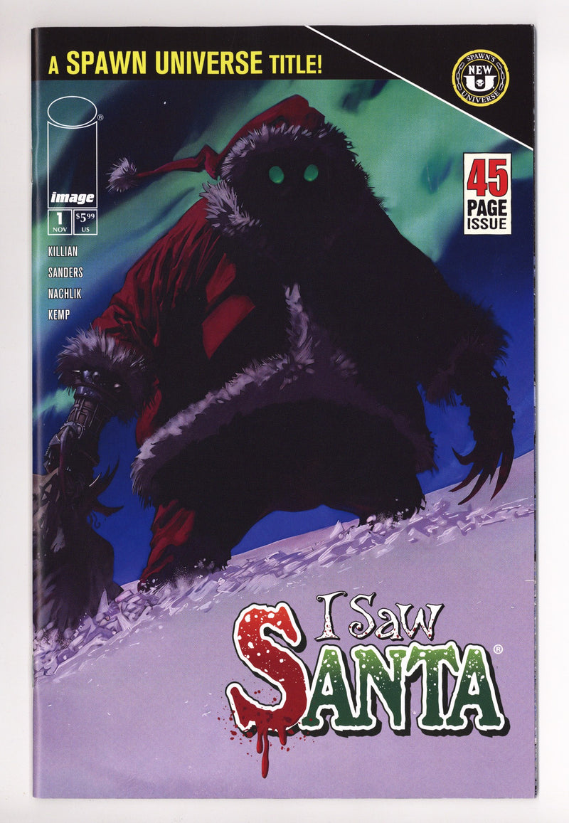 I Saw Santa A Spawn Universe Christmas Story 1 Capullo Wraparound Variant (2025)