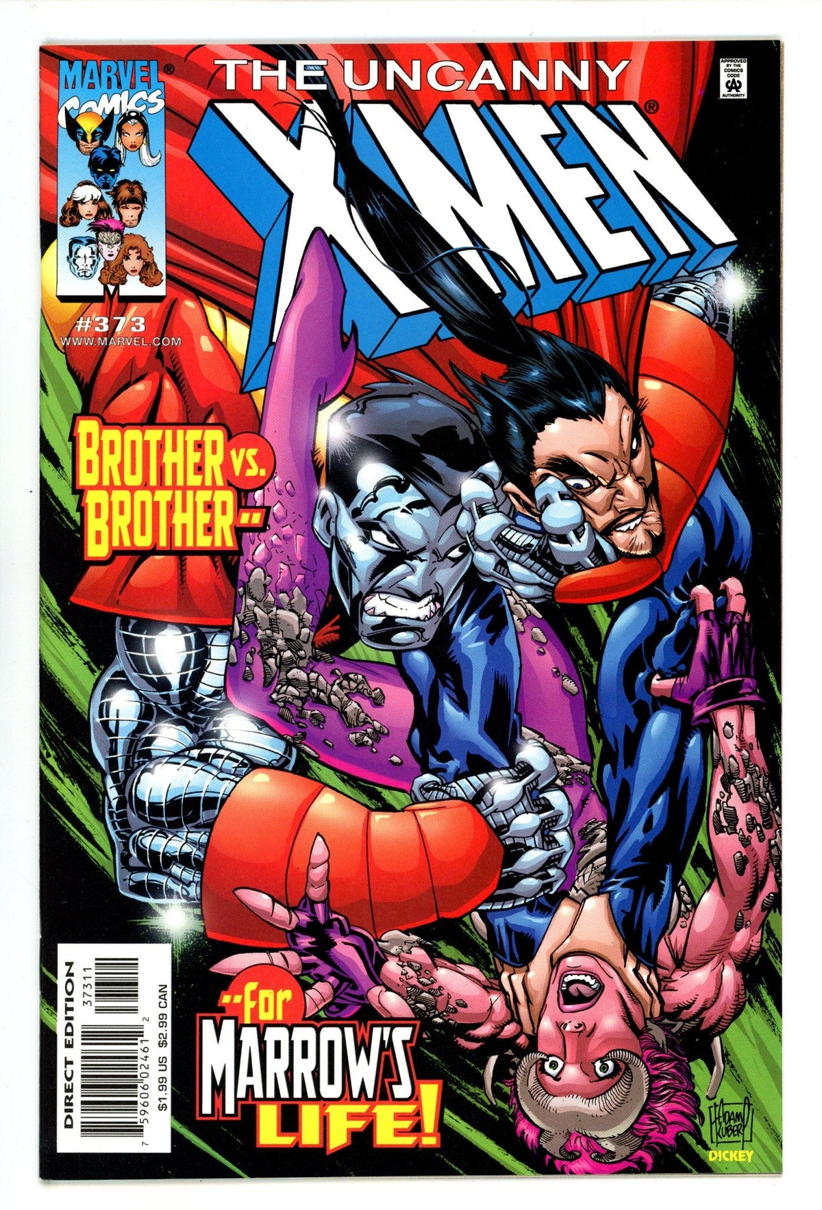 The Uncanny X-Men Vol 1 373  High Grade   (1999)