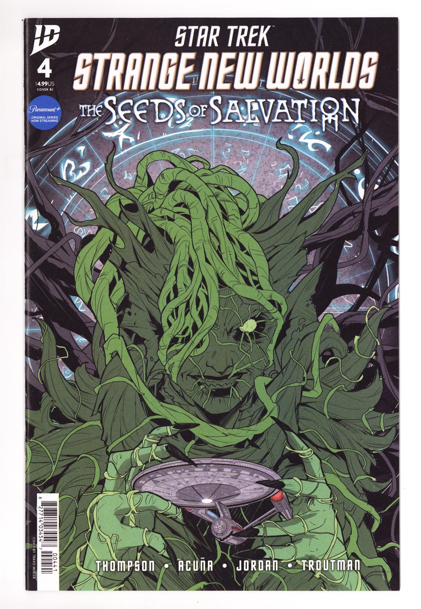 Star Trek: Strange New Worlds - The Seeds Of Salvation 4 Mercer B&W Incentive NM- (2025)