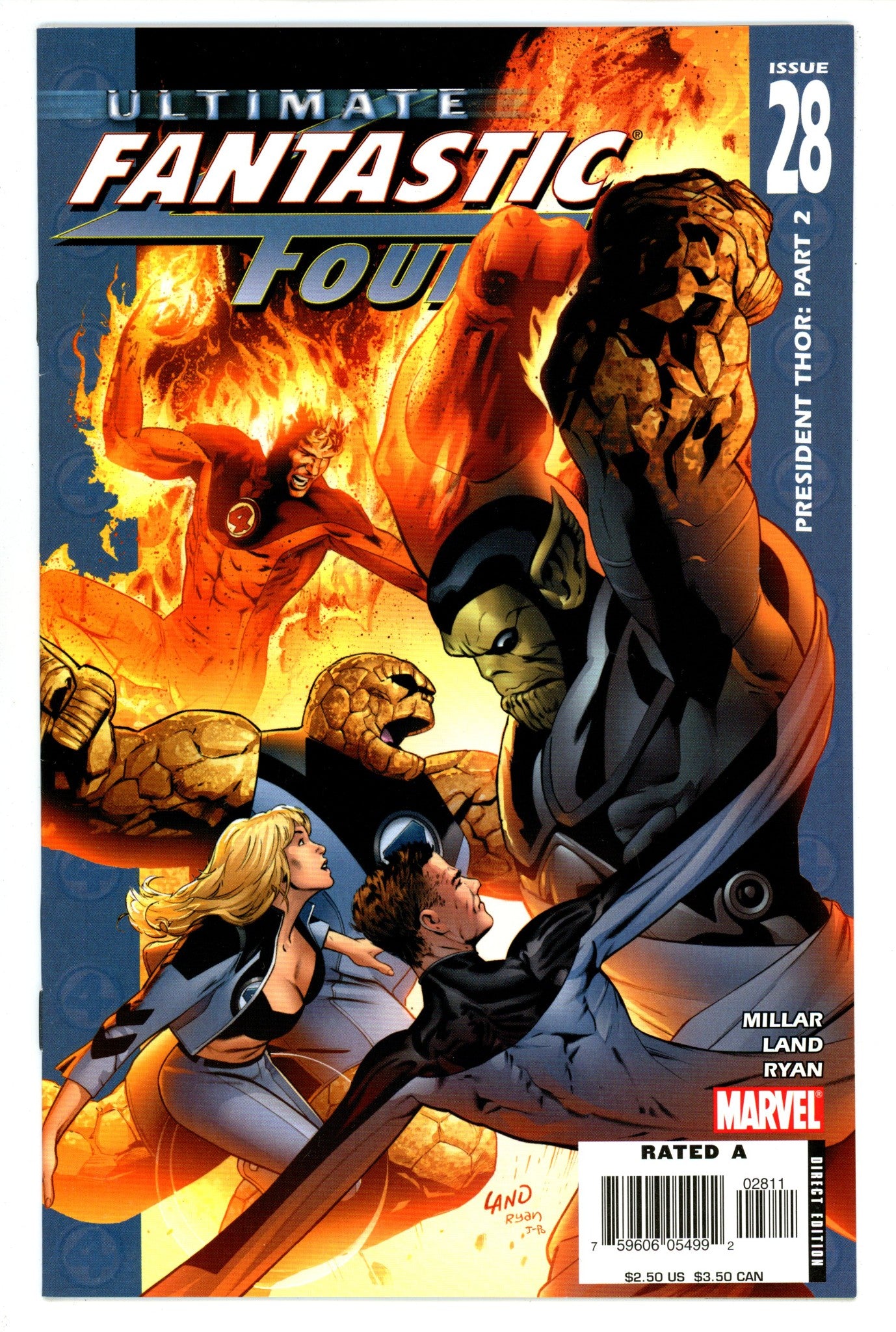 Ultimate Fantastic Four 28 High Grade (2006) 