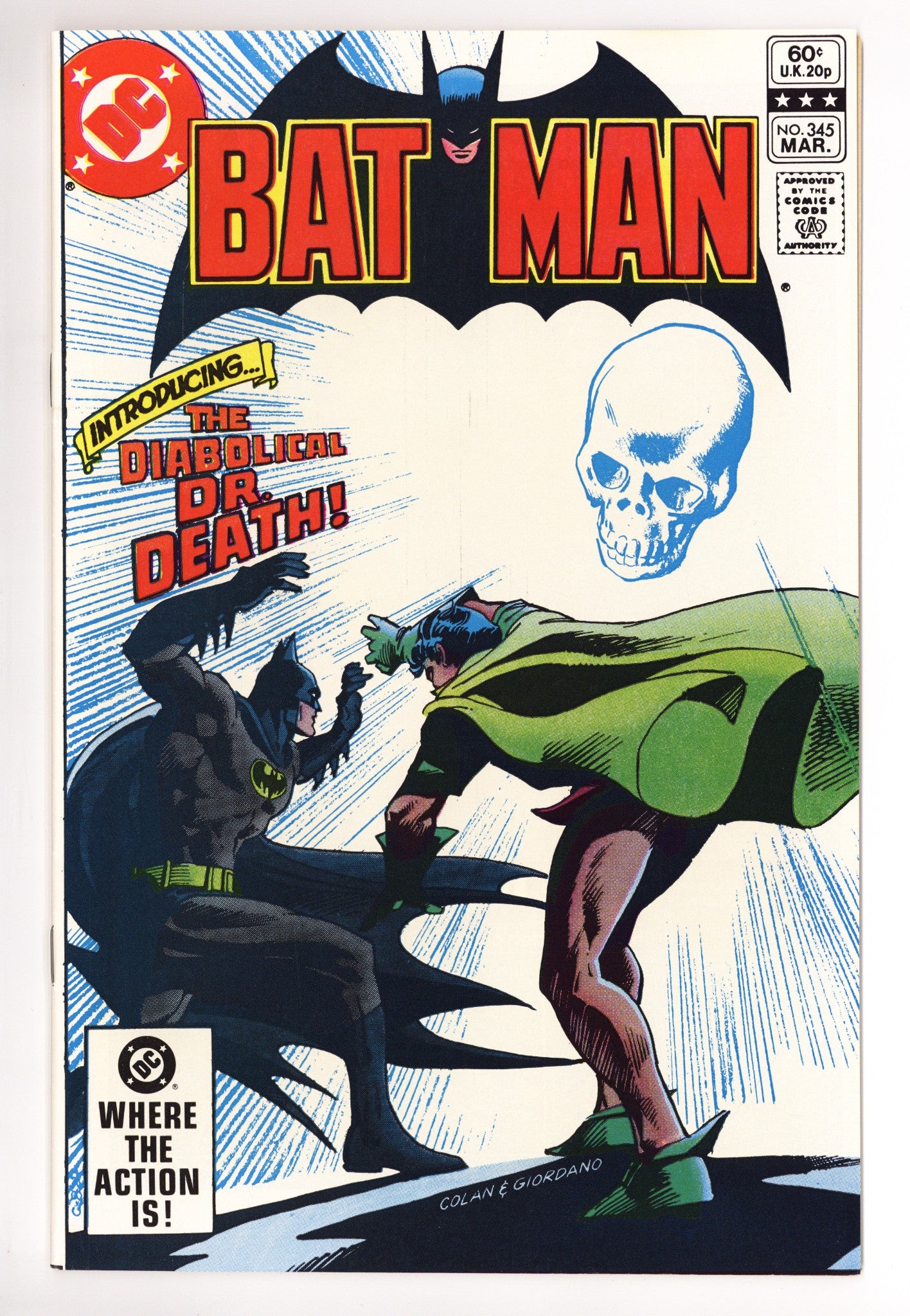 Batman Vol 1 345 VF/NM (9.0) (1982) 