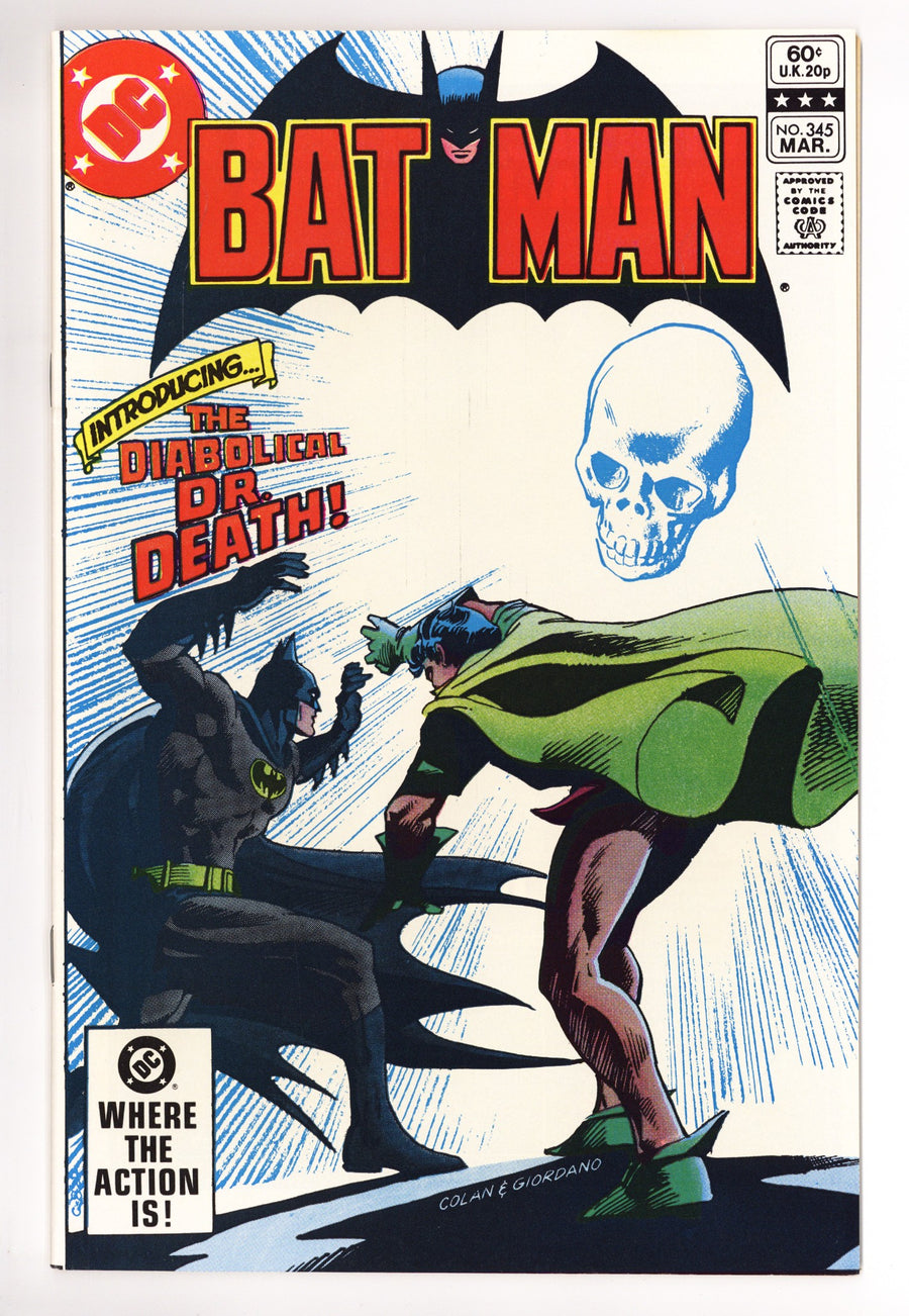 Batman Vol 1 345 VF/NM (9.0) (1982) 