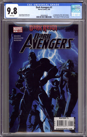 Dark Avengers 1 CGC 9.8 (NM/M) (2009)