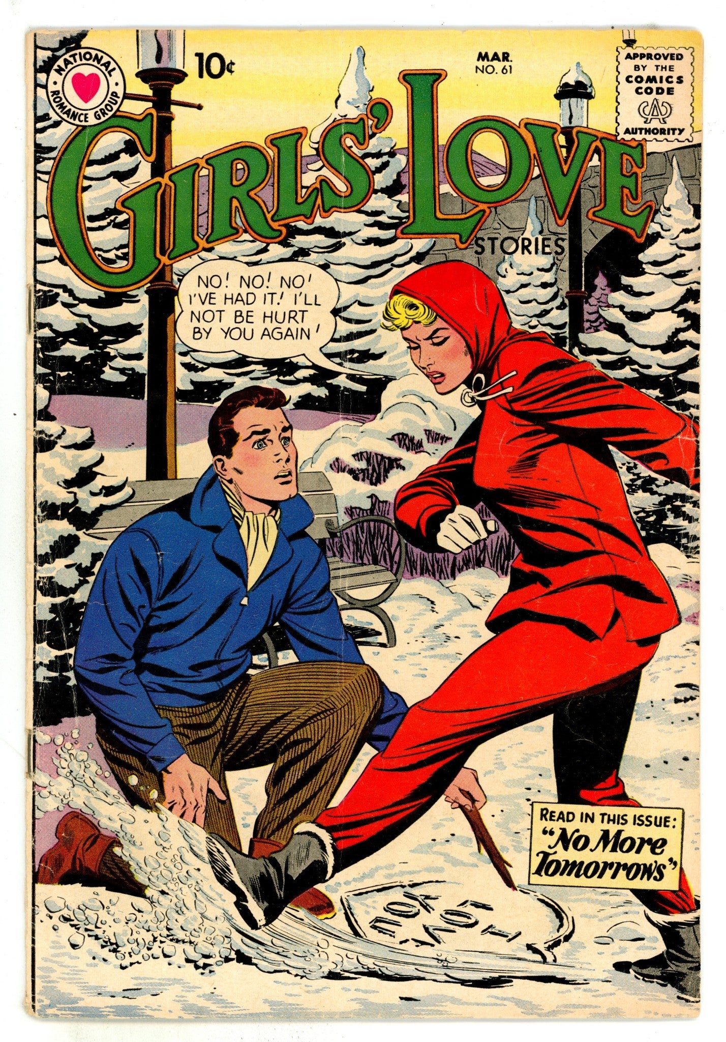 Girls' Love Stories 61 VG (4.0) (1959) 