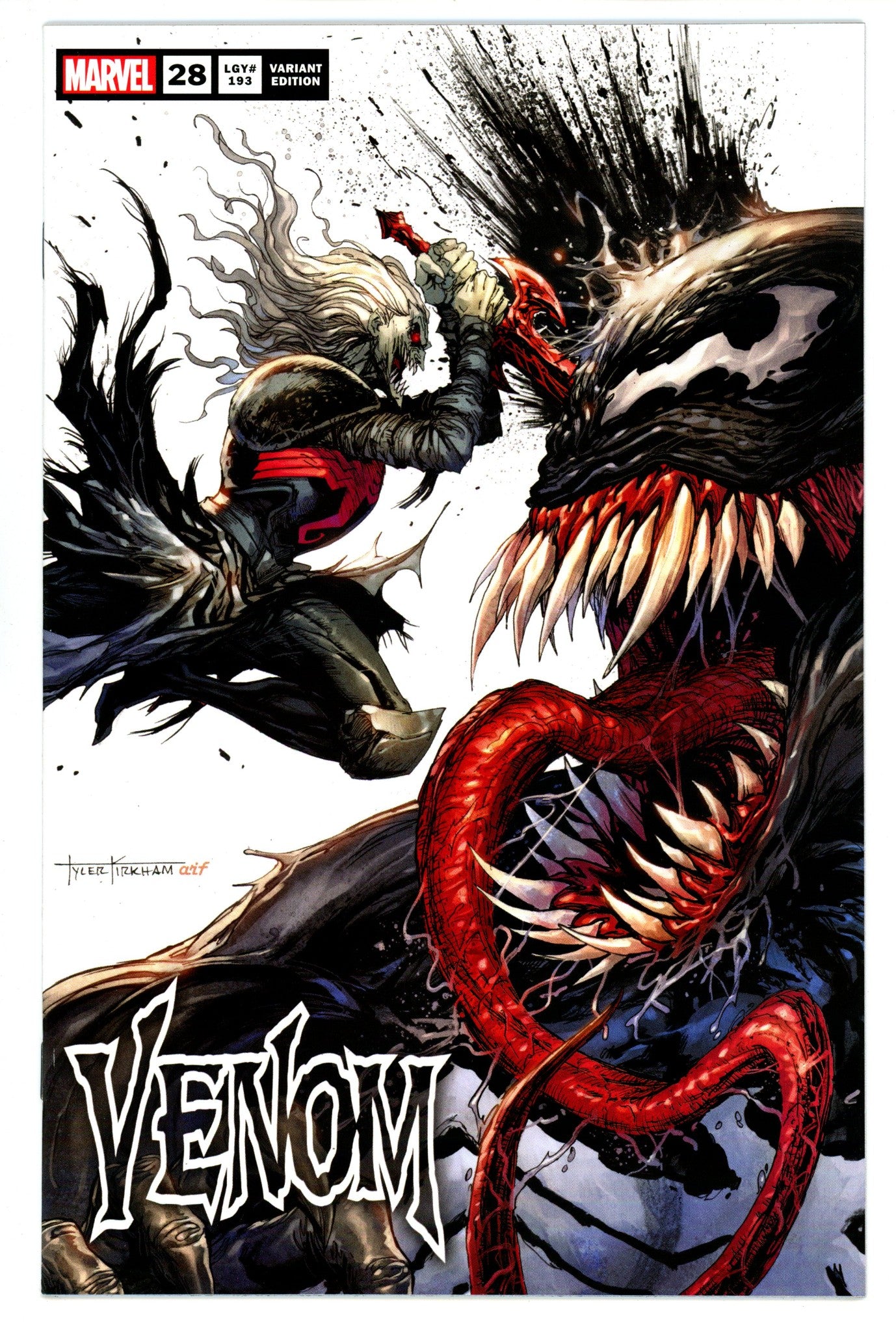Venom Vol 4 28 (193) NM- (9.2) (2020) Kirkham Exclusive Variant 