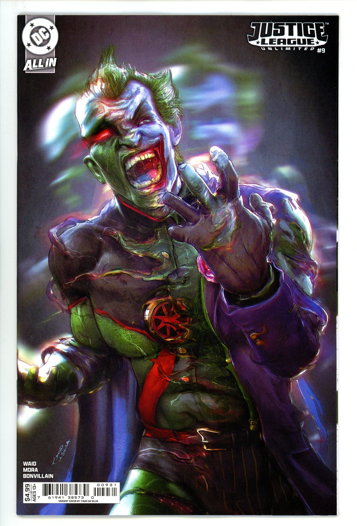 Justice League Unlimited Vol 2 9 Silva Variant (2025)