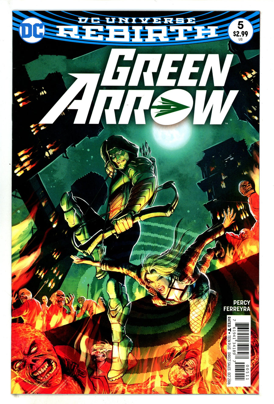 Green Arrow Vol 6 5 High Grade (2016) 