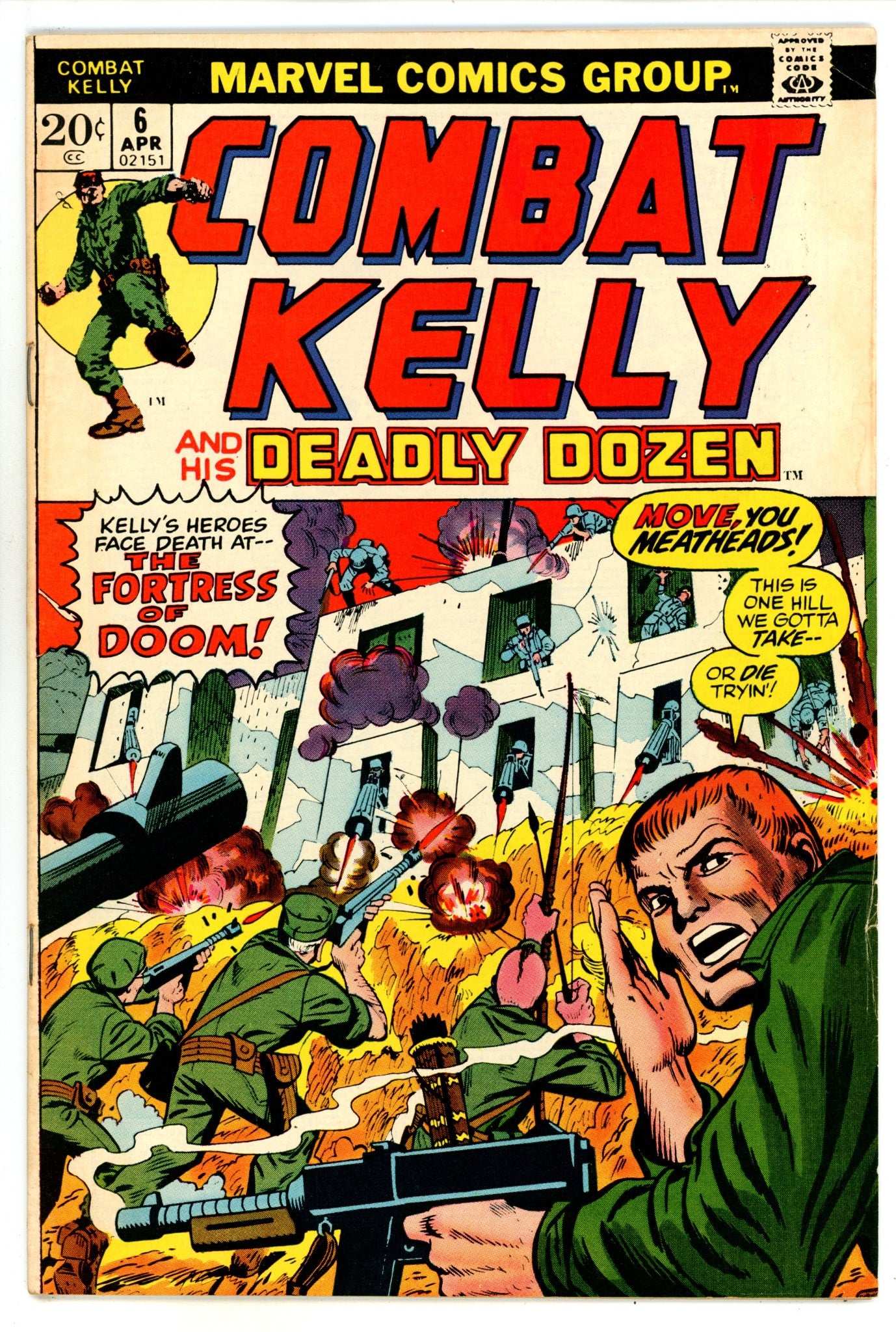 Combat Kelly 6 FN+ (6.5) (1973) 