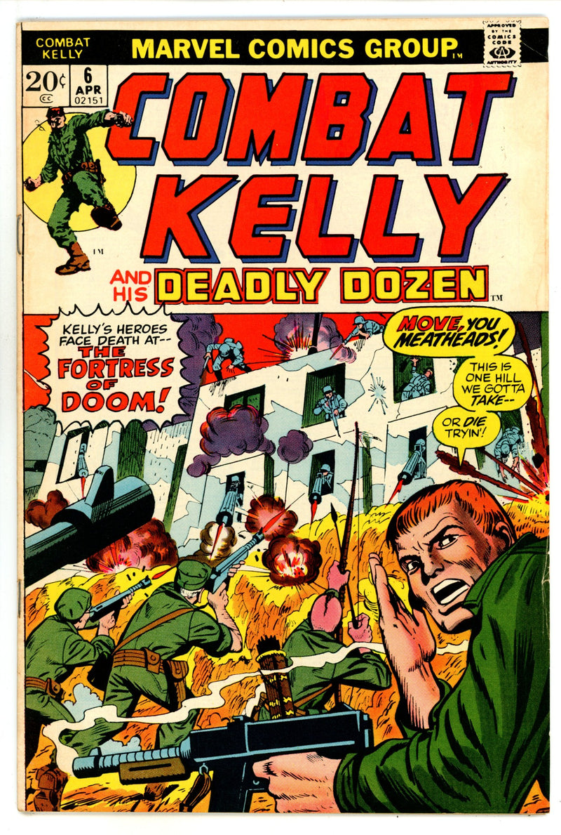 Combat Kelly 6 FN+ (6.5) (1973) 