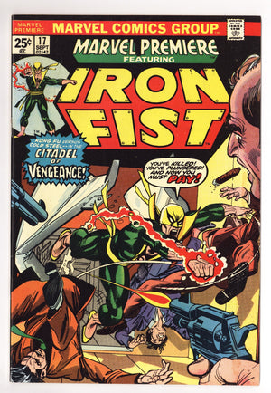Marvel Premiere 17 FN (6.0) (1974)
