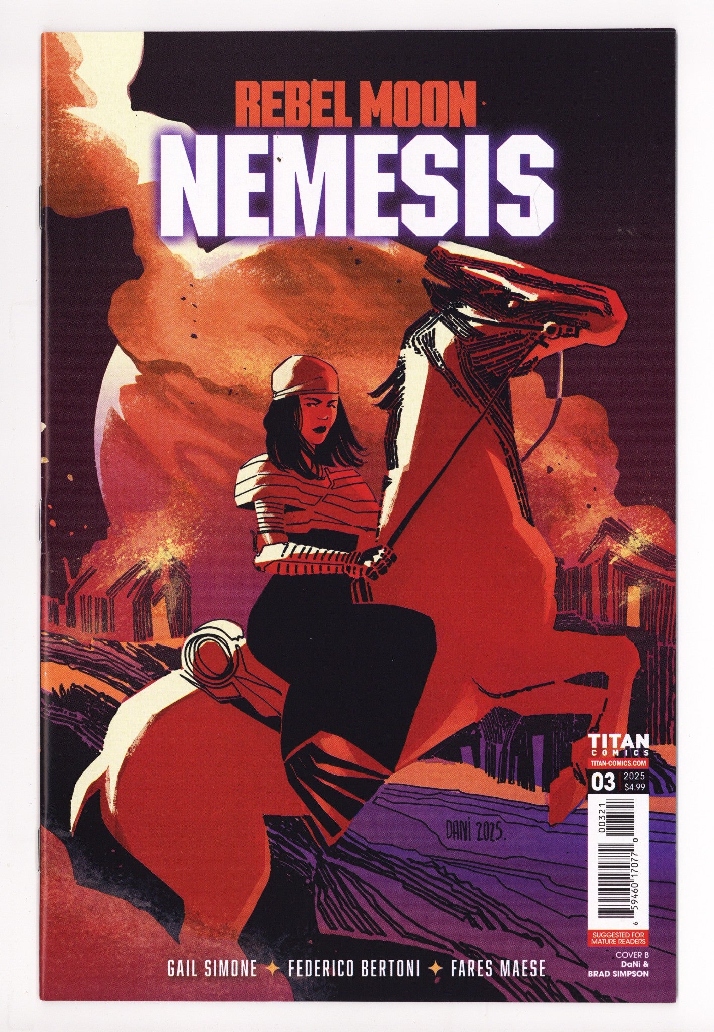 Rebel Moon Nemesis 3 Dani Variant (2025)