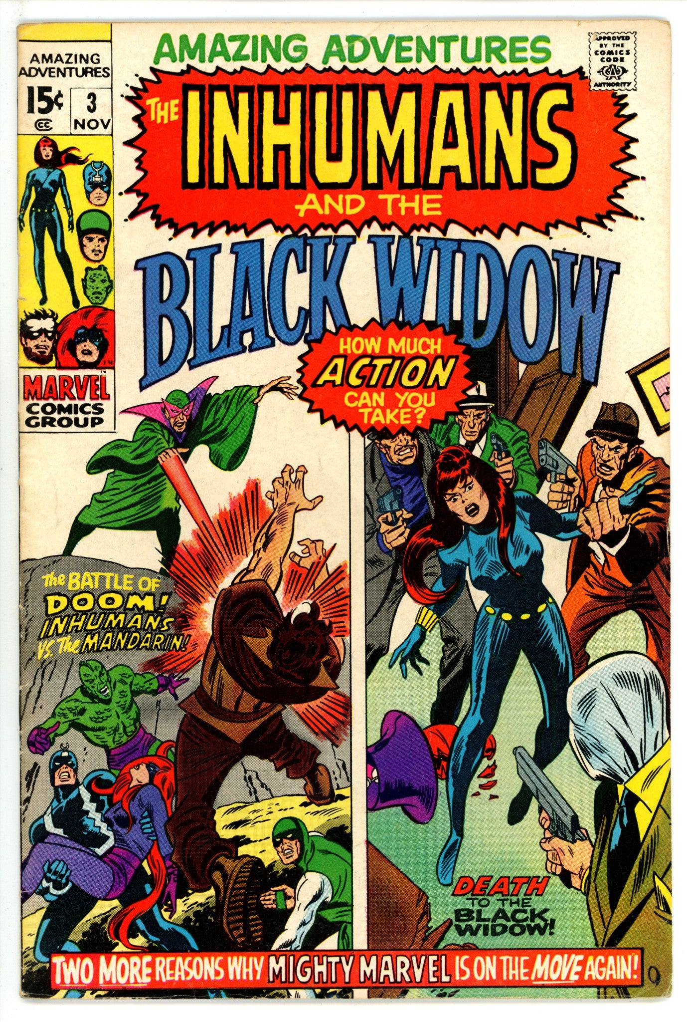 Amazing Adventures Vol 2 3 VG/FN (5.0) (1970) 