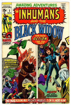 Amazing Adventures Vol 2 3 VG/FN (5.0) (1970) 