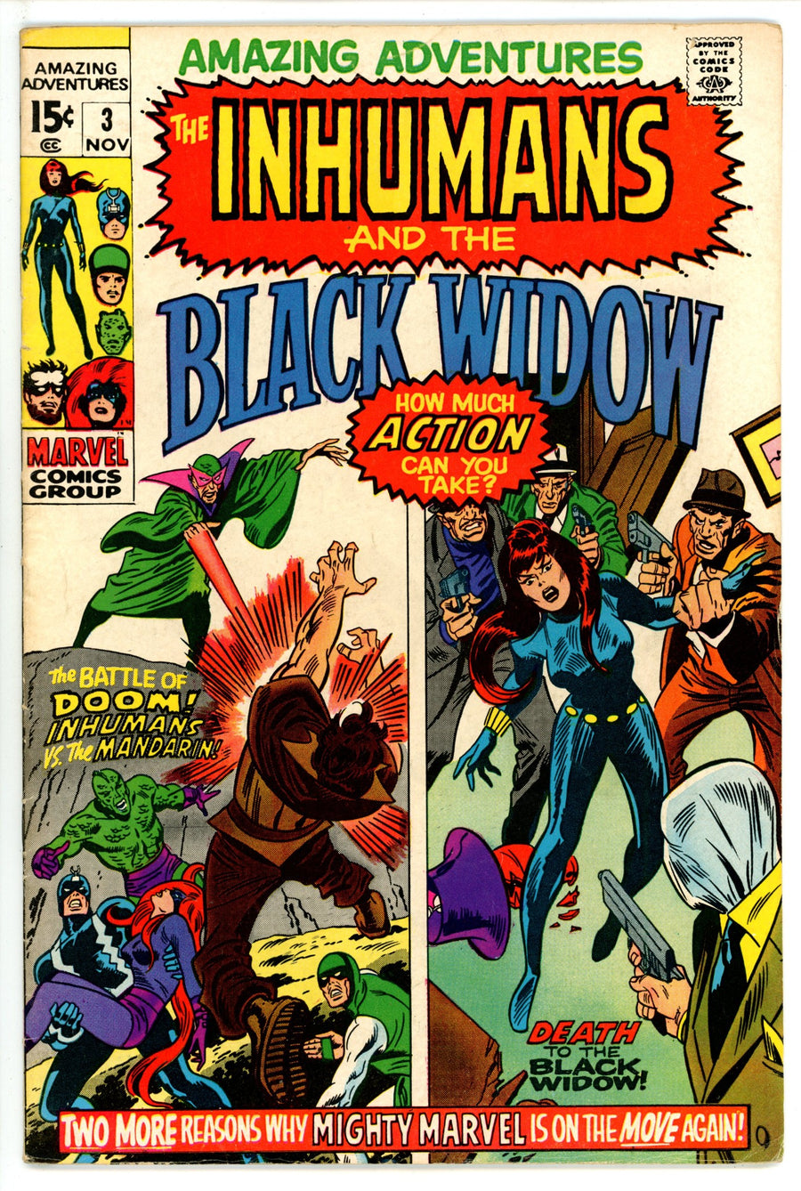 Amazing Adventures Vol 2 3 VG/FN (5.0) (1970) 