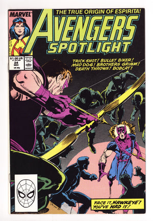 Avengers Spotlight Vol 1 24 Mid Grade (1989)