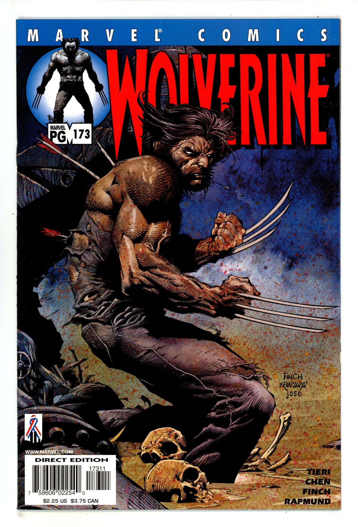 Wolverine Vol 2 173 High Grade (2002) 